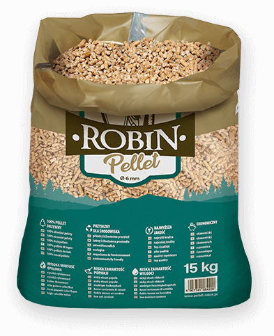 worek pelletu opałowego Robin do kupienia w Garwolinie lub sklepie internetowym